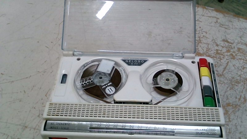 Registratore Geloso G 257   Anni '60   Con Microfono    V