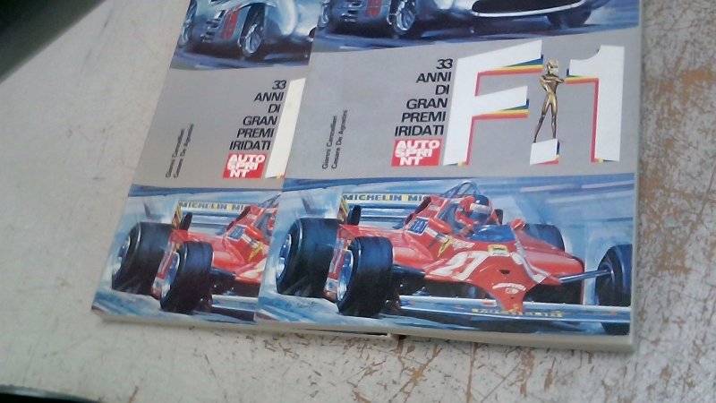 33 ANNI DI  GRAN PREMI IRRIDATI FORMULA 1   Opera Di DUE VOLUMI  Autosprint Dell1982