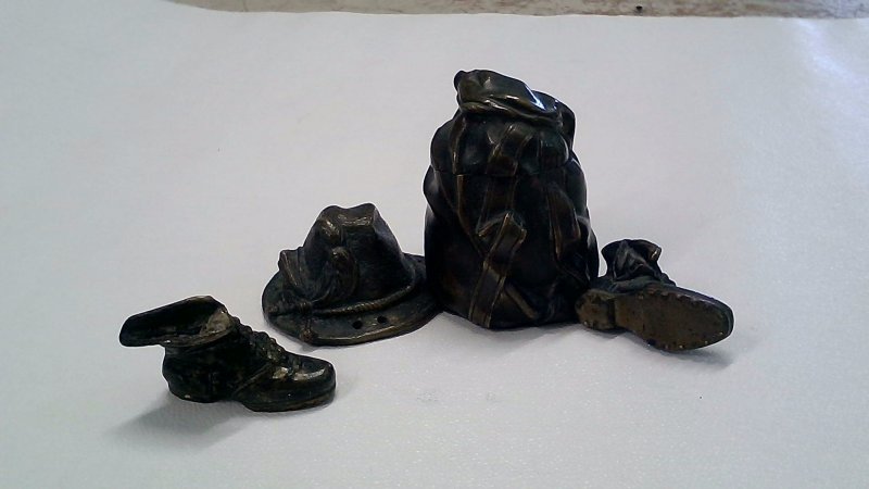 Calamaio In Ottone "kit alpino"     V