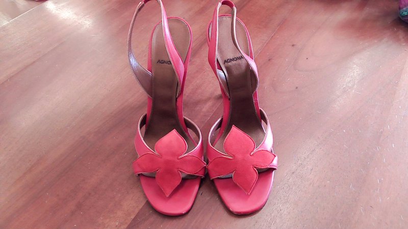 SANDALO AGNONA ROSSO N 39 K 