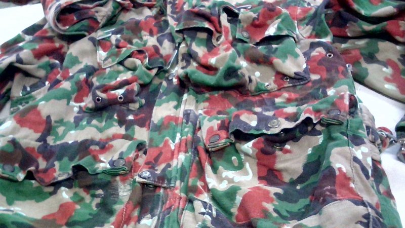 Giacca Militare Mimetica     V