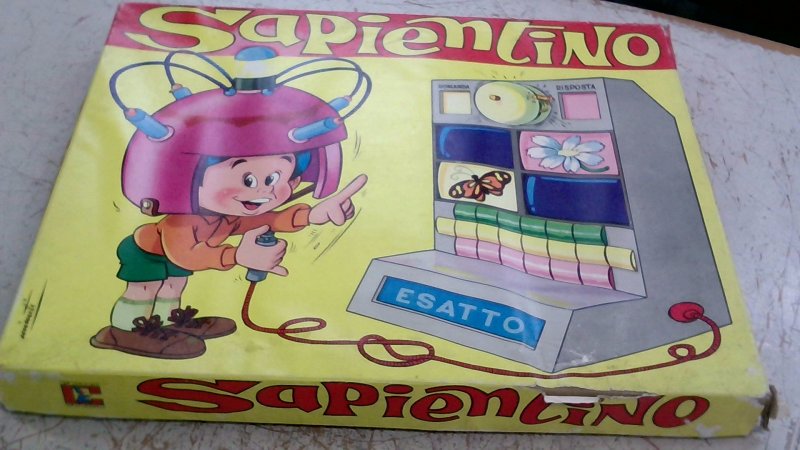 Gioco Sapientino  Anni '60     V