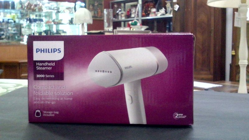 Philips 3000 - Serie Portatile Vapore Ventola 1000 W,Compatto E Foldable STH3020