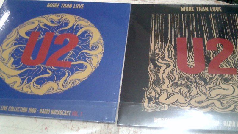 Vinile 33      U2 More Than Love            Busta Non Compresa   V