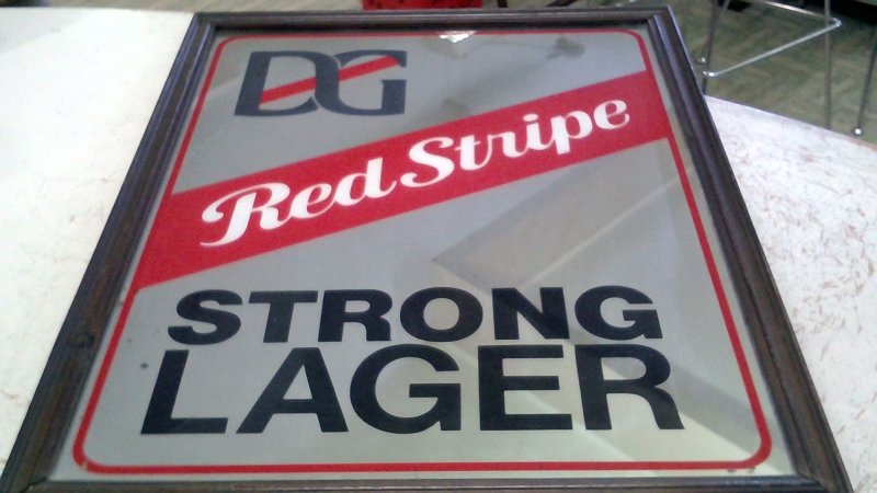 Specchio Pubblicitario D G   Red Stripe    V