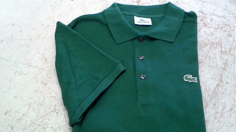 Polo Lacoste Verde Misura 5    V