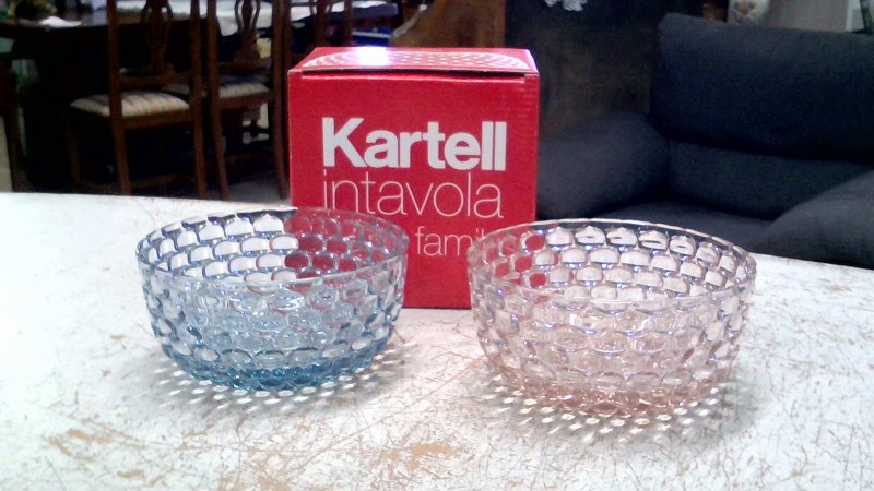 Coppia  Ciotoline Kartell    V