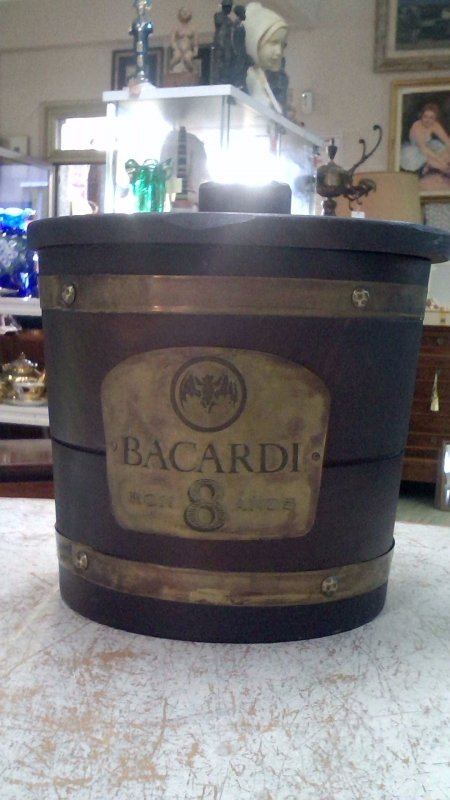 Glacette In Legno E Ceramica  Bacardi      V