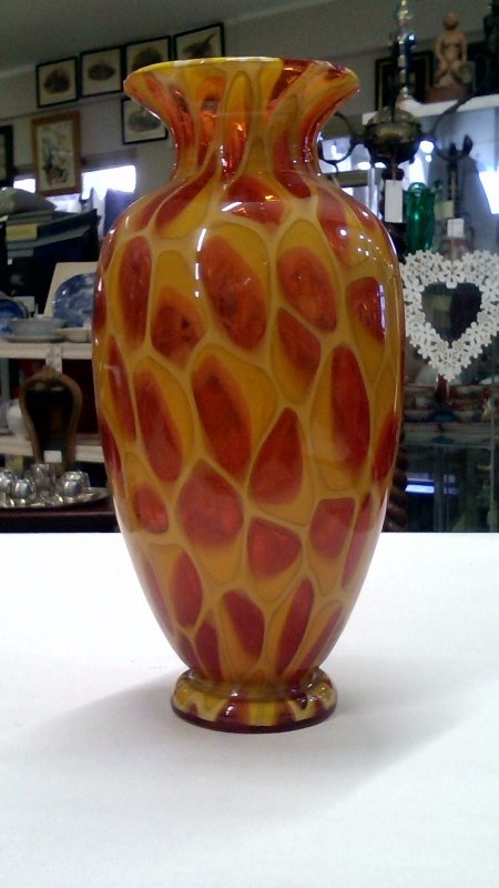 VASO AMBRA MURANO