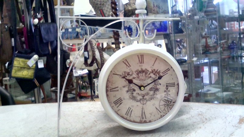 Orologio Da Parete Doppio    Bianco   V