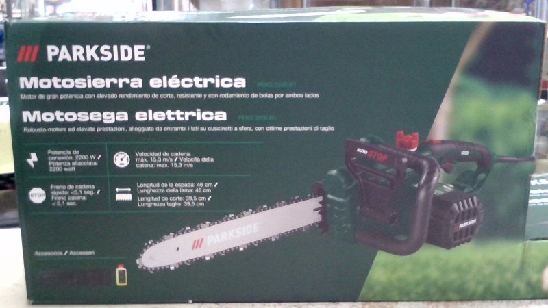 Elettrosega Parkside  2200 W   Nuova   V