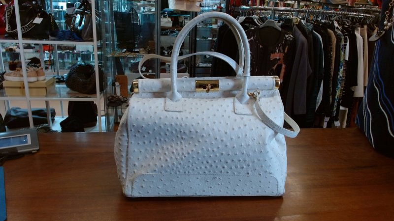 BORSA PELLE BIANCA K 