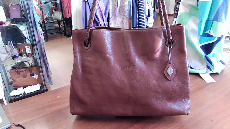 BORSA VINTAGE PELLE "I SANTI" K