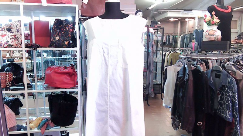ABITO COTONE BIANCO WENDY TG M/L K 