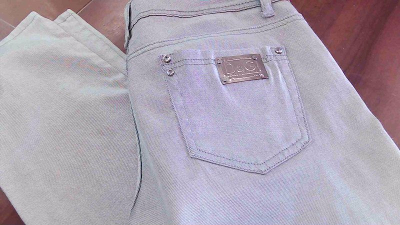 PANTA ARGENTO D&G TG M K 