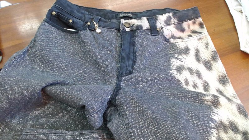 PANTALONE ROBERTO CAVALLI TG M K