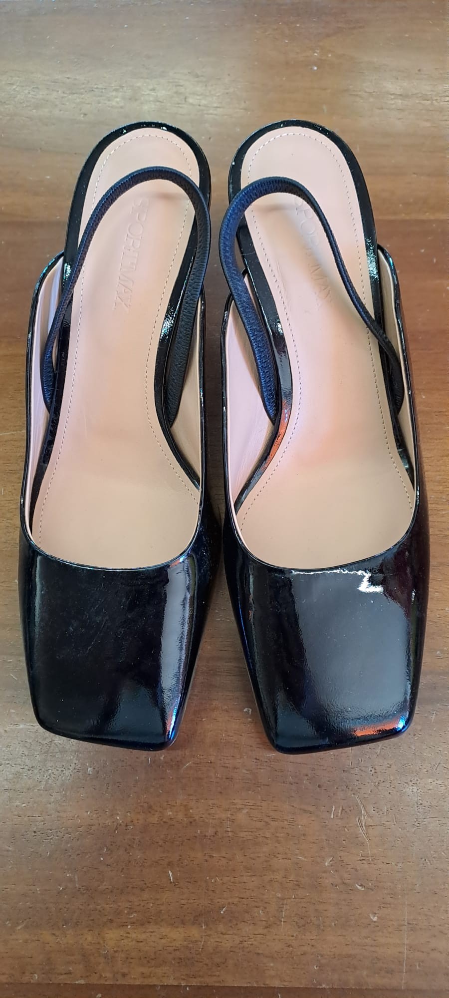 SPORTMAX PELLE NERA N 36