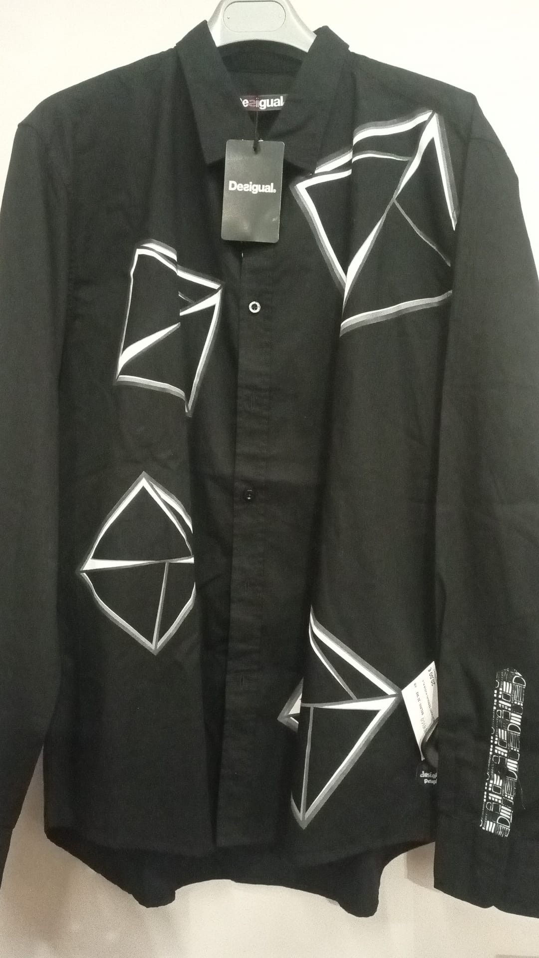 CAMICIA DESIGUAL UOMO TG XL NUOVA