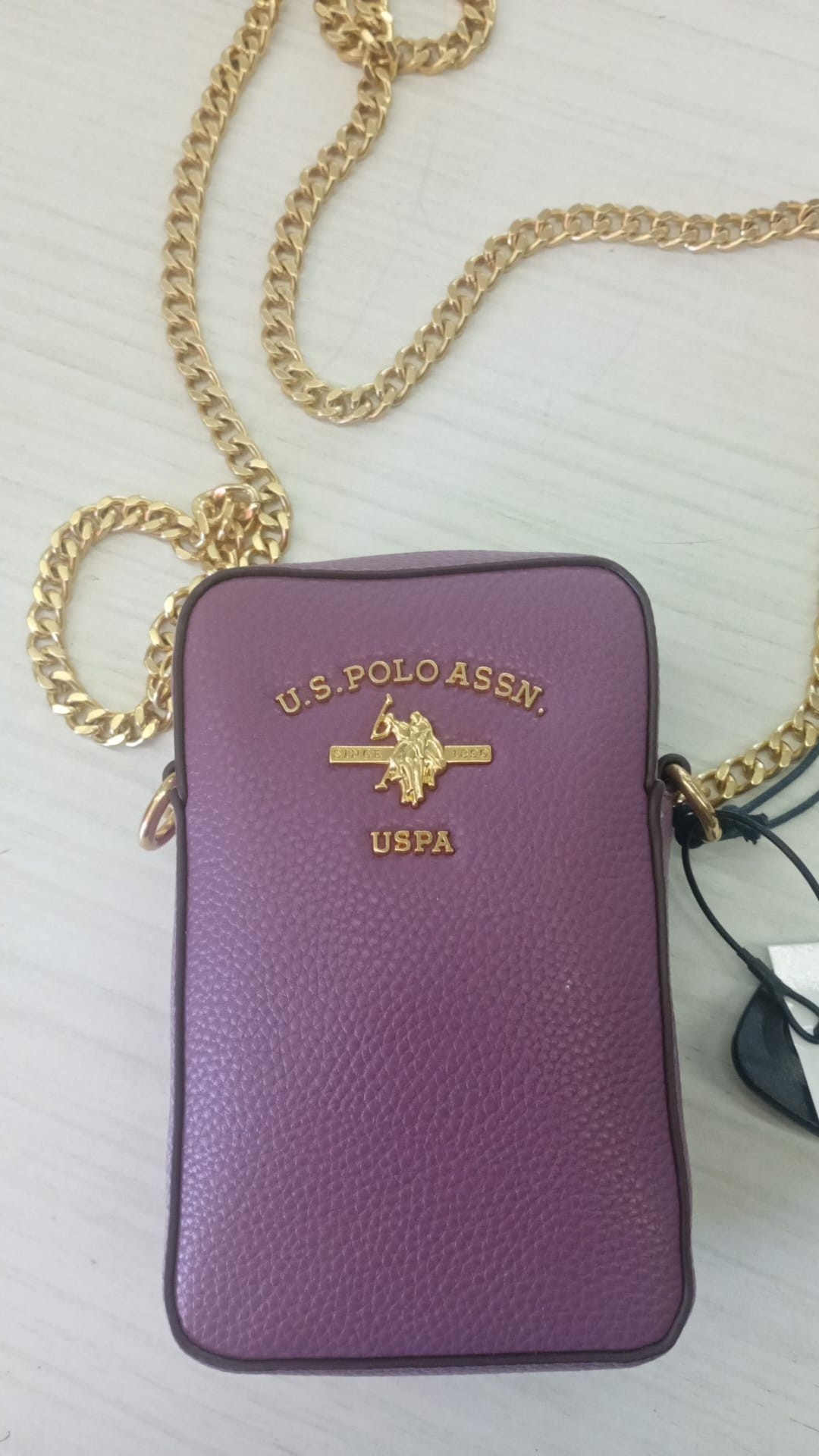 POLO ASSN MINI BAG STANFORD CON CATENA