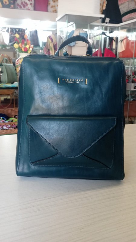 ZAINO THE BRIDGE FRIDA BLU PAVONE NUOVO